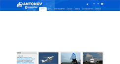 Desktop Screenshot of antonov.com